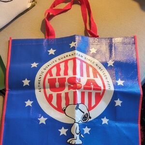 NEW Snoopy Extra Large Shopping Bag